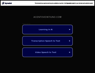 acentoveintiuno.com screenshot