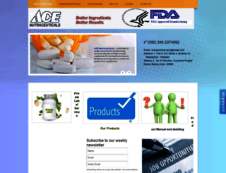 acenutraceuticals.webs.com screenshot