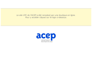 acep-vpc.com screenshot