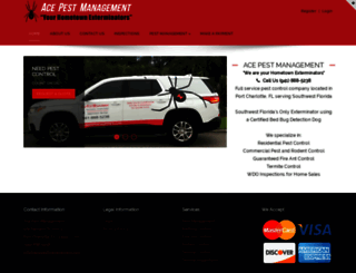 acepestmanagement.com screenshot