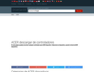 acer.drivercan.es screenshot