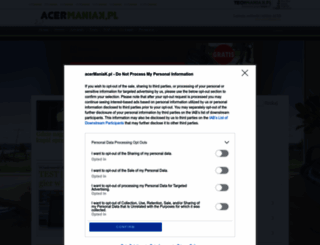acermaniak.pl screenshot