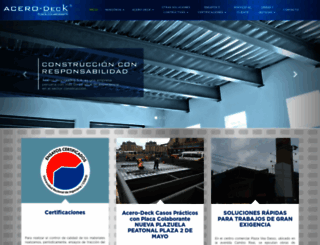 acero-deck.com screenshot