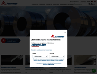 aceromex.com screenshot
