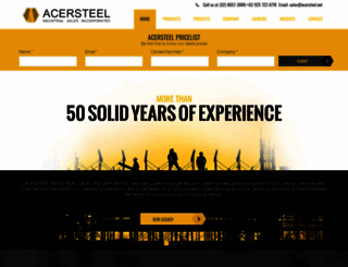 acersteel.net screenshot