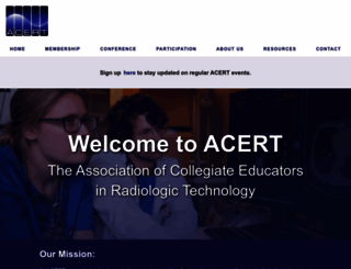acert.org screenshot