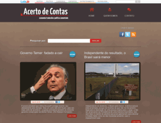 acertodecontas.blog.br screenshot