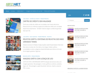 acervodigital.net screenshot