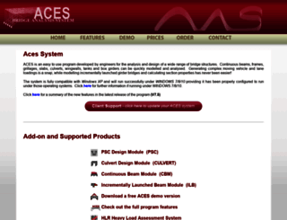 aces-systems.com screenshot