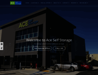 aceself-storage.com screenshot