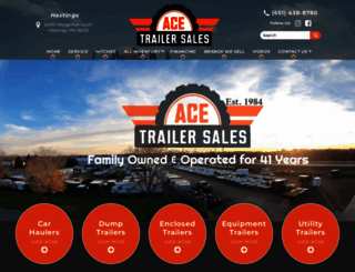 acetrailersales.com screenshot