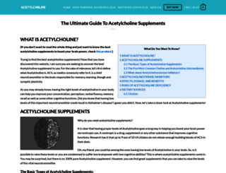 acetylcholine.net screenshot