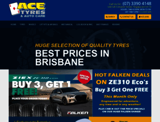 acetyresandauto.com.au screenshot