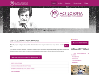 acfilosofia.org screenshot