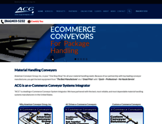acgconveyors.com screenshot