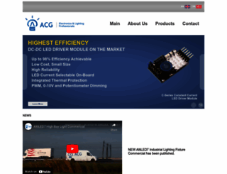 acgelectronics.com screenshot