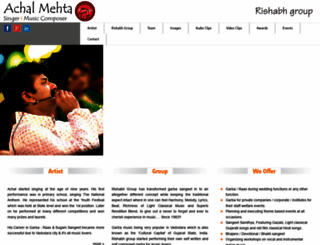 achalmehta.com screenshot
