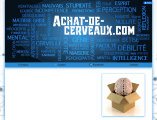 achat-de-cerveaux.com screenshot