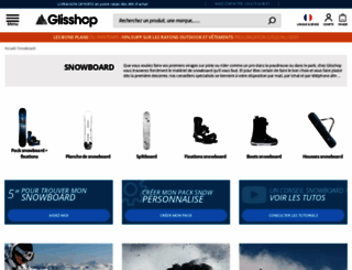 achat-skateboard.glisshop.com screenshot