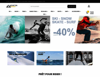 achat-ski-occasion.com screenshot