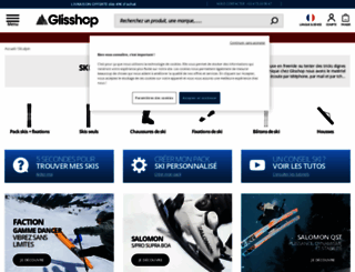 achat-ski.glisshop.com screenshot