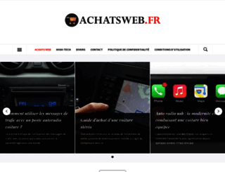 achatsweb.fr screenshot