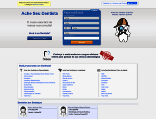 acheseudentista.com.br screenshot