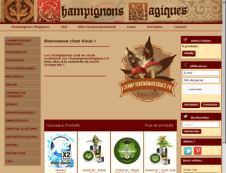 acheter.champignon-magique.com screenshot