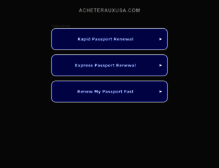 acheterauxusa.com screenshot
