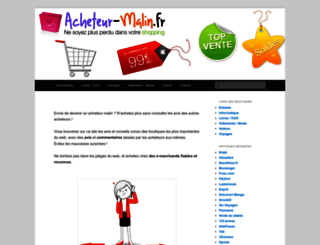 acheteur-malin.fr screenshot