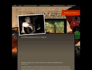 achilleaspoulos.com screenshot