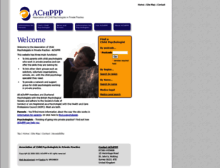 achippp.org.uk screenshot