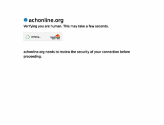 achonline.org screenshot