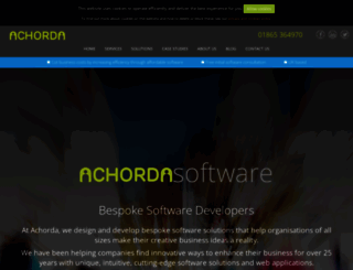 achorda.com screenshot