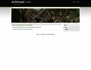 achtmaal.com screenshot