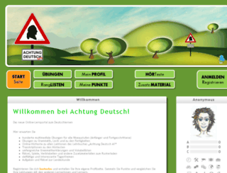 achtung-deutsch.com screenshot