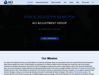aciadjustment.com screenshot