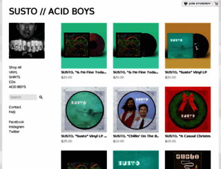 acidboys.storenvy.com screenshot