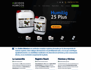 acidoshumicos.com screenshot