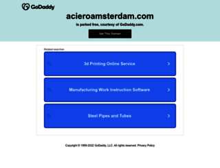 acieroamsterdam.com screenshot