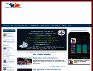 aciklise-dershanesi.com screenshot