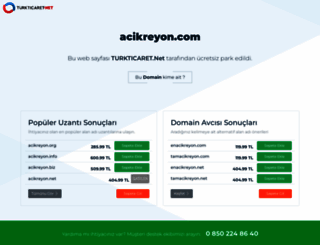 acikreyon.com screenshot
