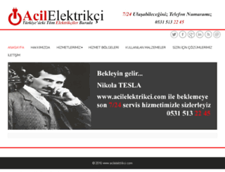 acilelektrikci.com screenshot