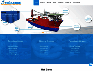 acirmarine.com screenshot