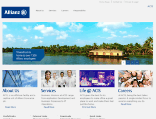 acis.co.in screenshot