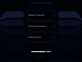 acivilengineering.com screenshot