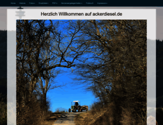 ackerdiesel.de screenshot