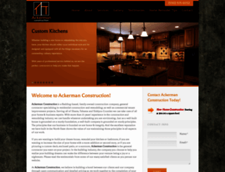 ackermanconstruction.net screenshot