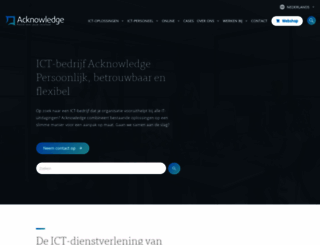 acknowledge.nl screenshot