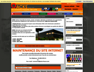 acks-france.com screenshot